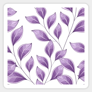 Spring Pattern with Floral Motifs Sticker